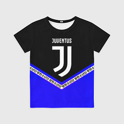Футболка детская Ювентус япония геометрия, цвет: 3D-принт