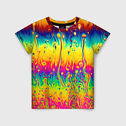 Футболка детская Tie dye, цвет: 3D-принт