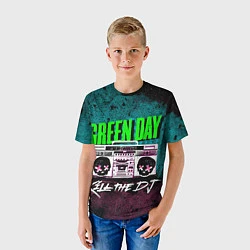 Футболка детская Green Day: Kill the DJ, цвет: 3D-принт — фото 2