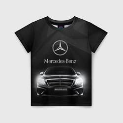 Футболка детская Mercedes, цвет: 3D-принт