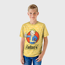 Футболка детская Fallout 4: Pip-Boy, цвет: 3D-принт — фото 2