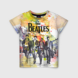 Футболка детская The Beatles: Colour Spray, цвет: 3D-принт