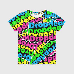 Футболка детская Drop Dead: Acid Pattern, цвет: 3D-принт