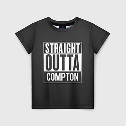 Футболка детская Straight Outta Compton, цвет: 3D-принт