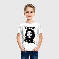 Футболка хлопковая детская Che Guevara, цвет: белый — фото 2