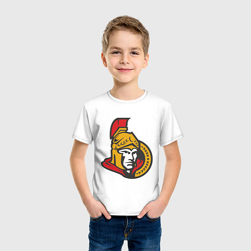 Детская футболка Ottawa Senators / Белый – фото 3