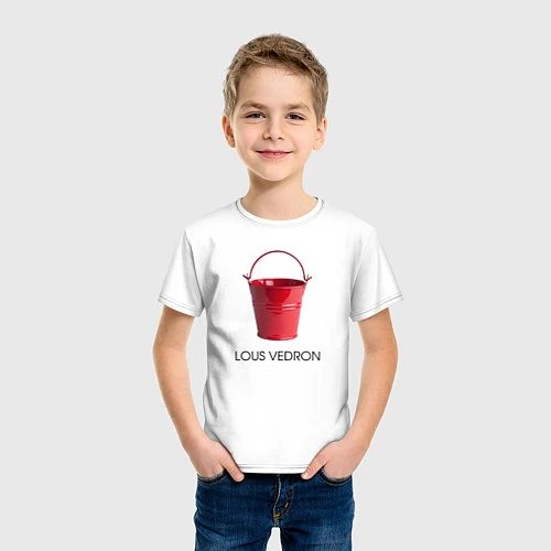 Детская футболка LOUS VEDRON / Белый – фото 3