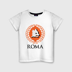 Футболка хлопковая детская Roma, цвет: белый