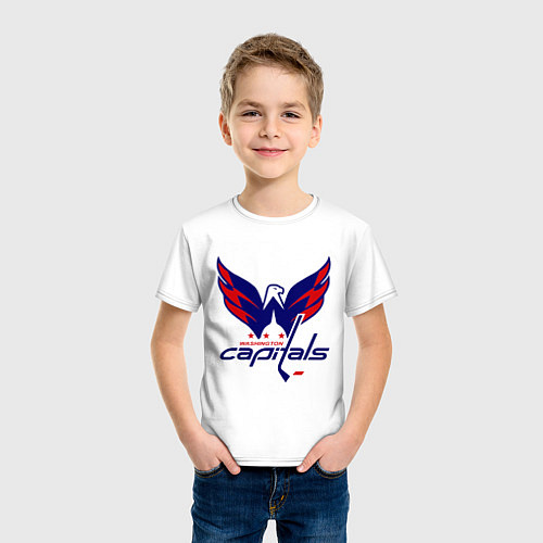Детская футболка Washington Capitals: Ovechkin / Белый – фото 3