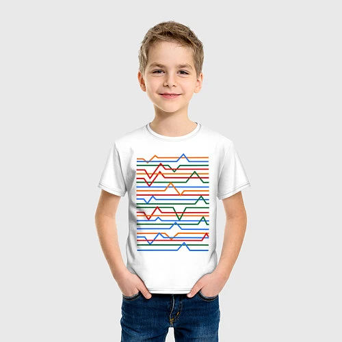 Детская футболка Эквалайзер / Белый – фото 3