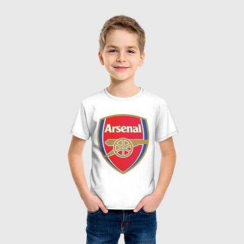 Детская футболка Arsenal FC / Белый – фото 3