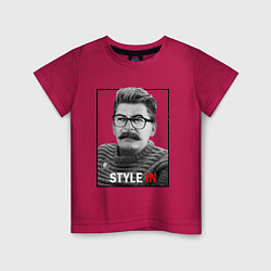 Детская футболка Stalin: Style in