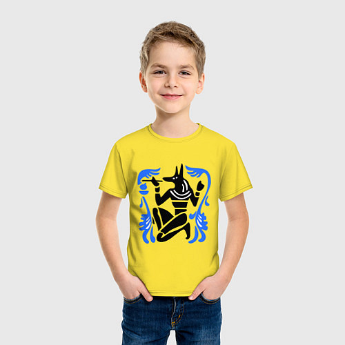 Детская футболка Египет / Желтый – фото 3