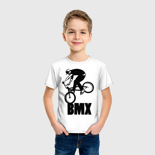 Детская футболка BMX 3 / Белый – фото 3