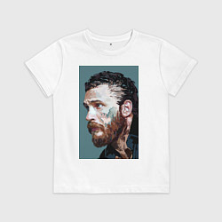 Футболка хлопковая детская Том Харди Ван Гога, цвет: белый