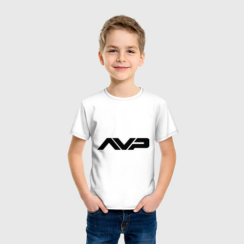 Детская футболка AVP: White Style / Белый – фото 3
