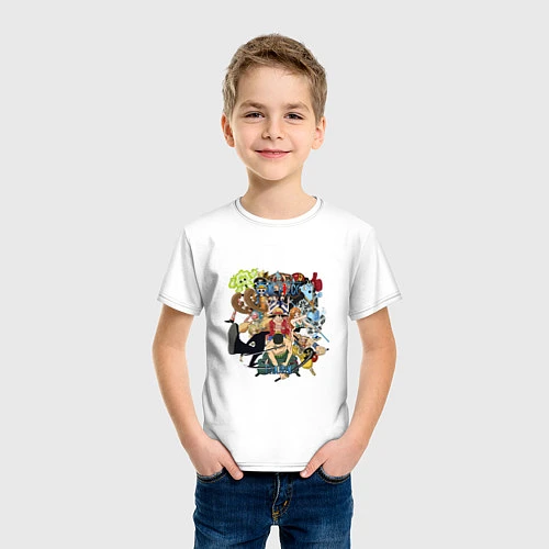 Детская футболка Ван-Пис / Белый – фото 3