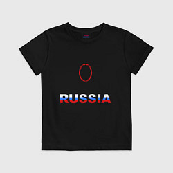 Футболка хлопковая детская Kendo Russia, цвет: черный