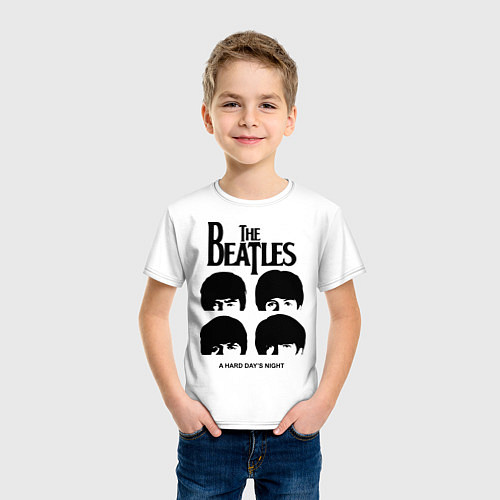 Детская футболка A Hard Days Night / Белый – фото 3