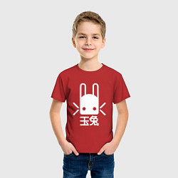 Футболка хлопковая детская Destiny Rabbit, цвет: красный — фото 2