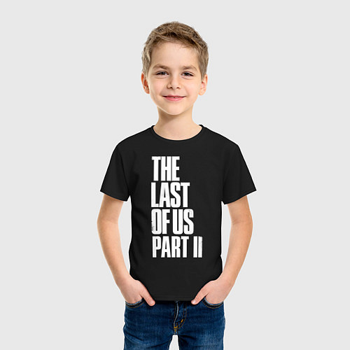 Детская футболка The Last of Us: Part II / Черный – фото 3