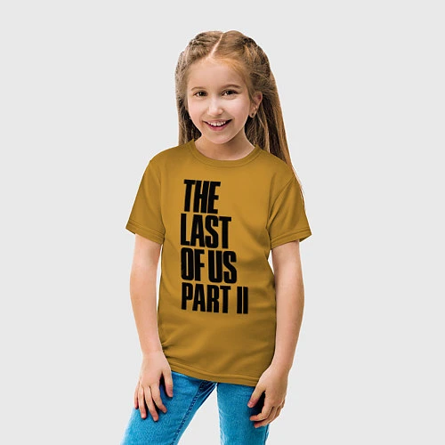Детская футболка The Last of Us: Part II / Горчичный – фото 4