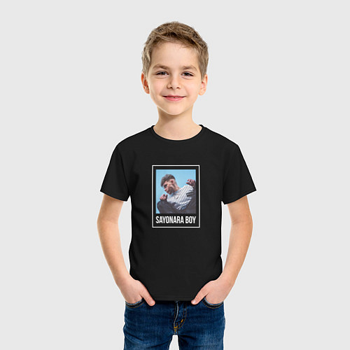 Детская футболка Eldzhey: Sayonara Boy / Черный – фото 3