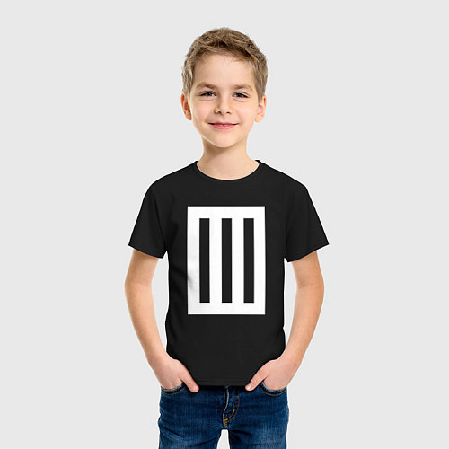 Детская футболка Paramore Symbol / Черный – фото 3