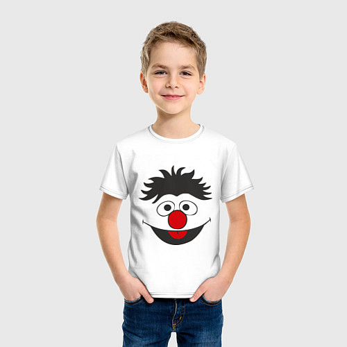 Детская футболка Эрни (Ernie) / Белый – фото 3