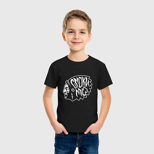 Детская футболка Смоки Мо / Черный – фото 3