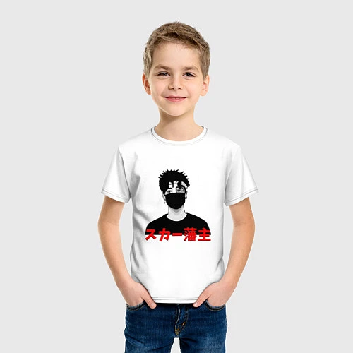 Детская футболка Scarlxrd / Белый – фото 3