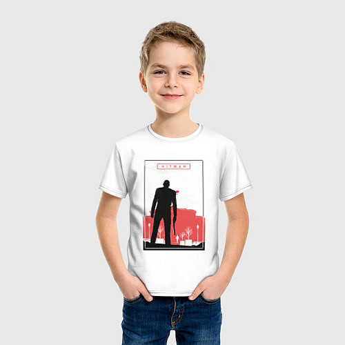 Детская футболка Hitman: City Killer / Белый – фото 3