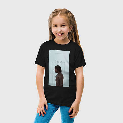 Детская футболка DEATH STRANDING / Черный – фото 4