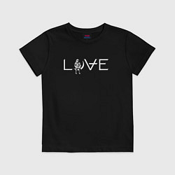 Футболка хлопковая детская Angels & Airwaves, цвет: черный