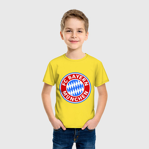 Детская футболка Bayern Munchen FC / Желтый – фото 3