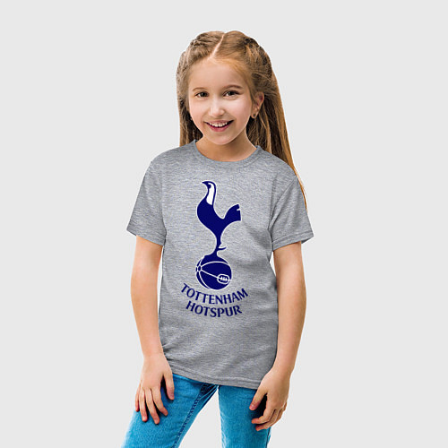 Детская футболка Tottenham FC / Меланж – фото 4