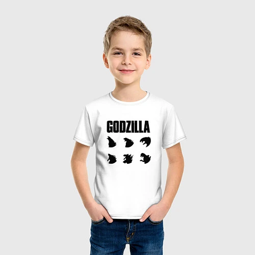 Детская футболка Godzilla Mood / Белый – фото 3