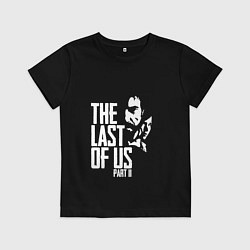 Футболка хлопковая детская The last of us: Part II, цвет: черный
