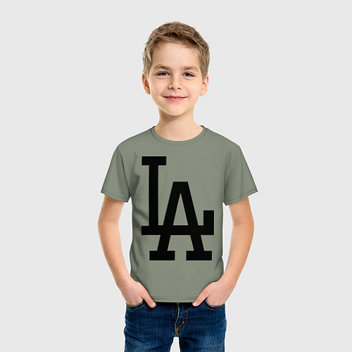 Детская футболка LA: Los Angeles / Авокадо – фото 3