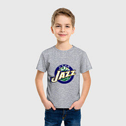 Футболка хлопковая детская Utan Lazz, цвет: меланж — фото 2