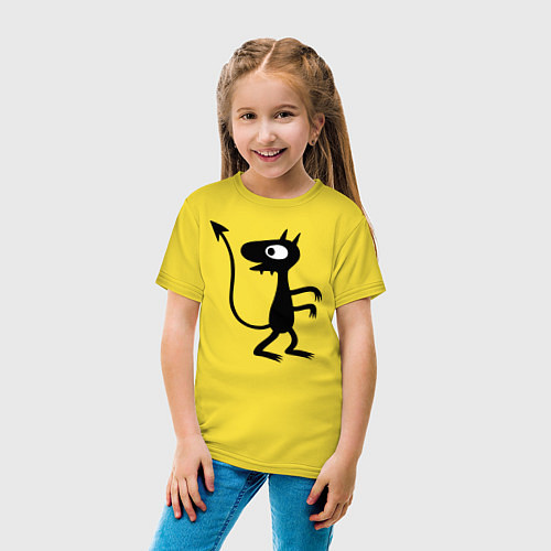 Детская футболка Luci / Желтый – фото 4