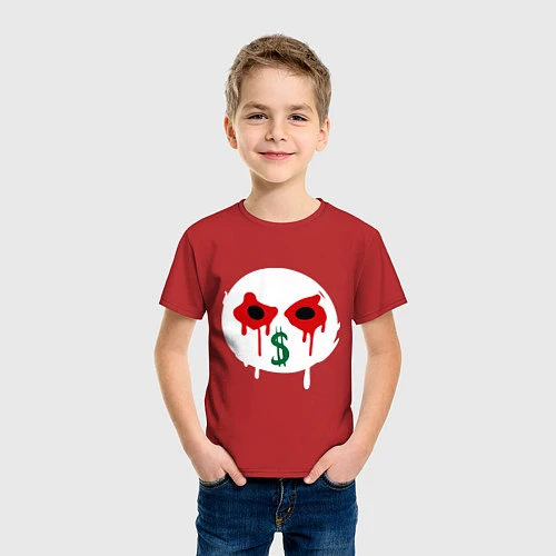 Детская футболка J-Dog / Красный – фото 3