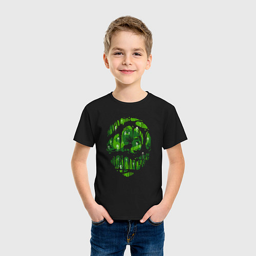 Детская футболка Мир духов / Черный – фото 3