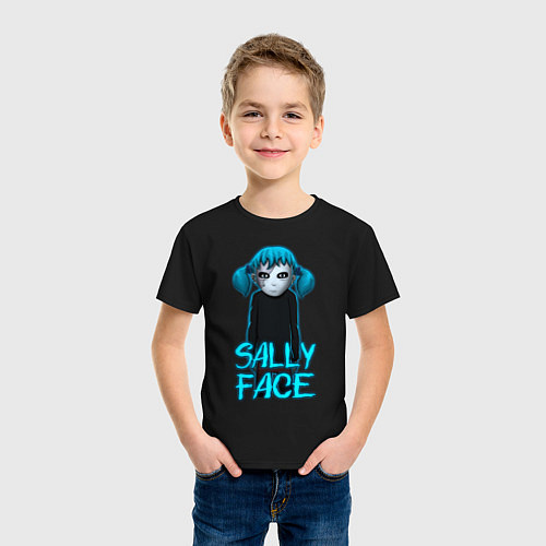 Детская футболка Sally Face / Черный – фото 3