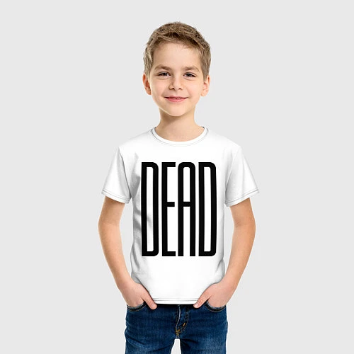 Детская футболка Long Dead / Белый – фото 3