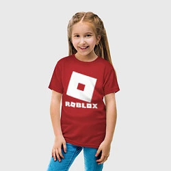 Футболка хлопковая детская ROBLOX, цвет: красный — фото 2