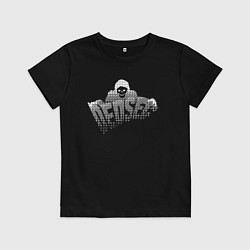 Футболка хлопковая детская DED SEC, цвет: черный