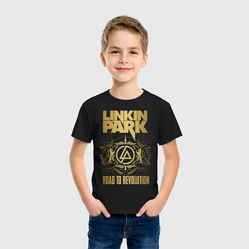 Детская футболка Linkin Park: Road to Revolution / Черный – фото 3
