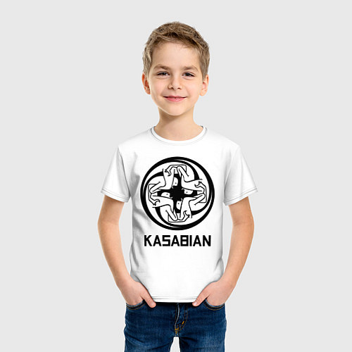Детская футболка Kasabian: Symbol / Белый – фото 3