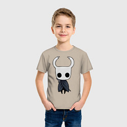 Футболка хлопковая детская Hollow Knight, цвет: миндальный — фото 2